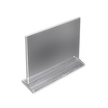 Azar Displays 11"W x 8.5"H Top-Load Two Sided Sign Holder, PK10 142712